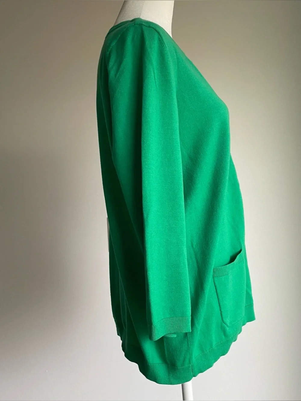 Talbots Lightweight Cardigan Sweater with 3/4 Sleeves, size X/1X - Picture 3 of 10
